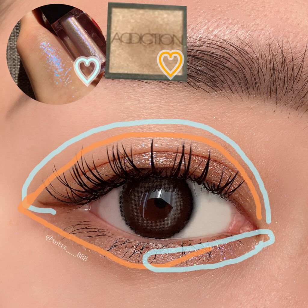 アディクション ザ アイシャドウ/ADDICTION/単色アイシャドウを使ったクチコミ(4枚目)