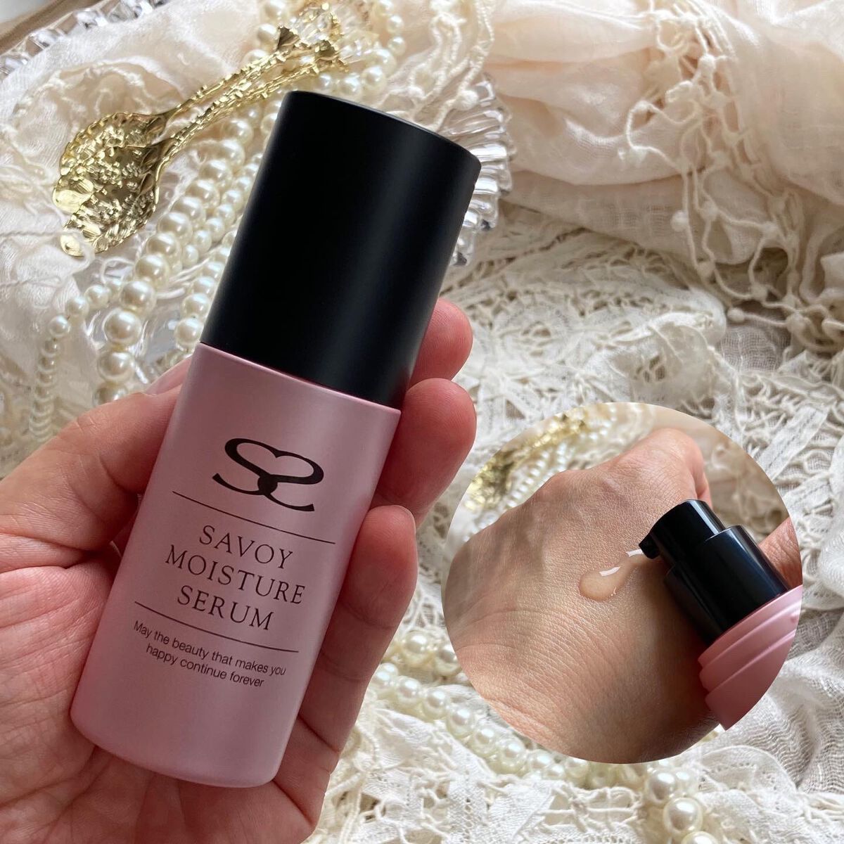 SAVOY MOISTURE LOTION/SAVOY COSMETICS/化粧水を使ったクチコミ(4枚目)