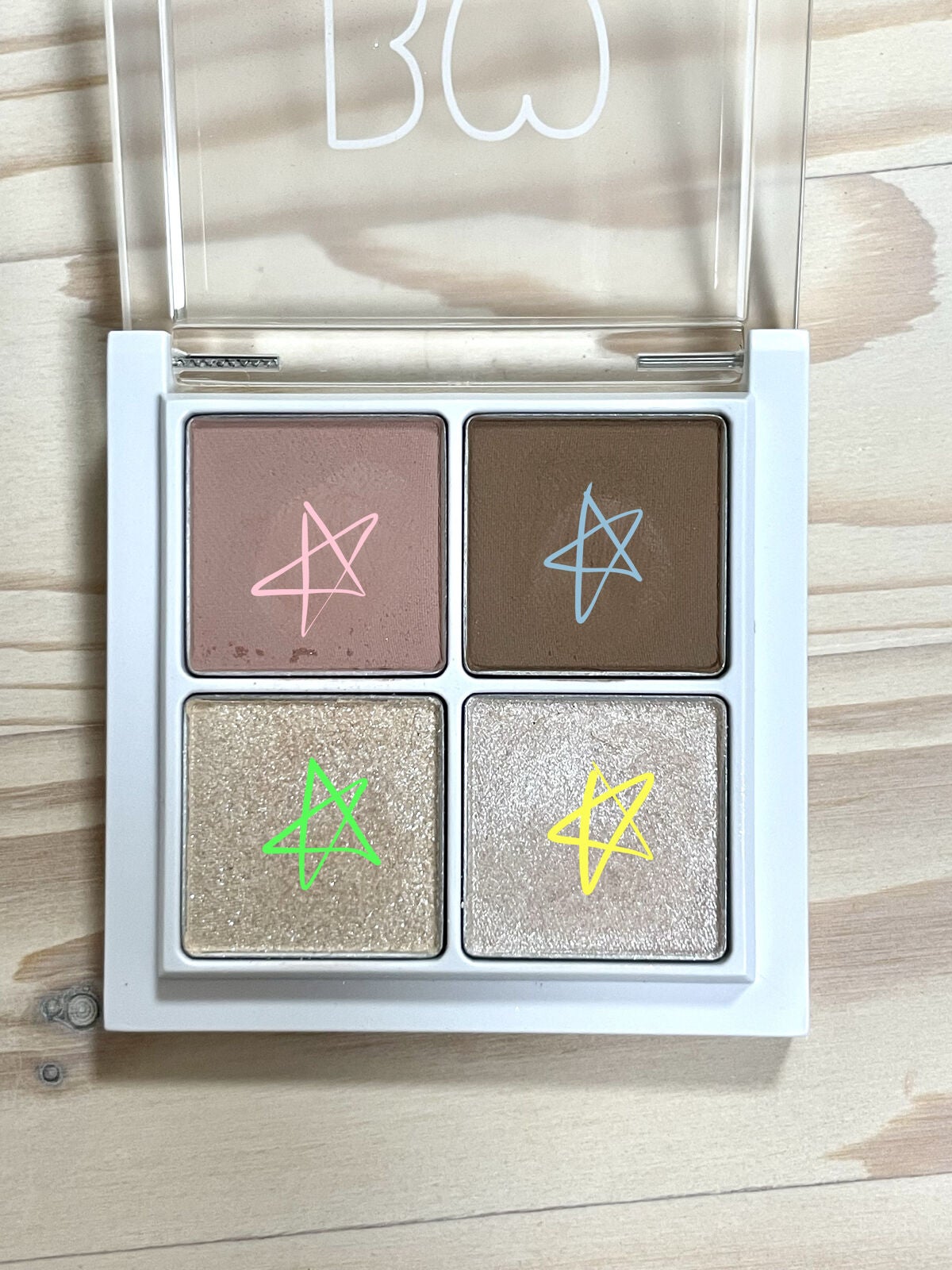 THE アイパレR/b idol/アイシャドウパレットを使ったクチコミ(2枚目)