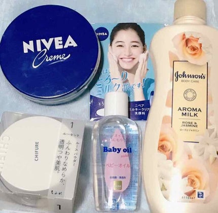 ベビーオイル ナチュラル/DAISO/ボディオイルを使ったクチコミ(1枚目)