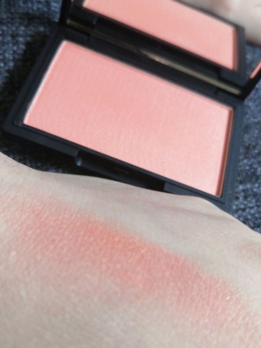 ピュア チーク カラー/heme/パウダーチークを使ったクチコミ(1枚目)