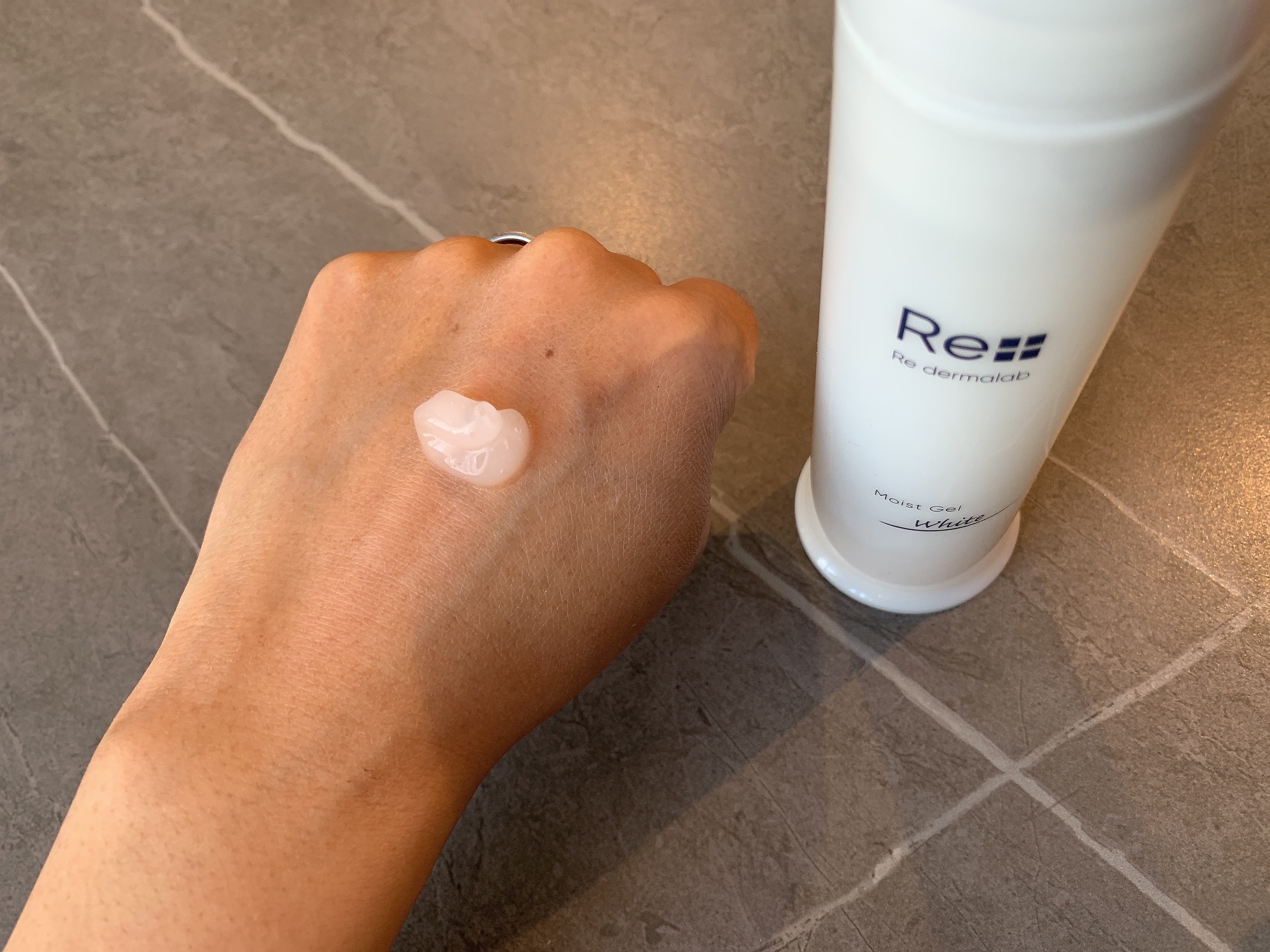モイストゲルホワイト/Re dermalab/オールインワン化粧品を使ったクチコミ（3枚目）