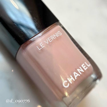 ヴェルニ ロング トゥニュ 504 オーガンディ/CHANEL/マニキュアを使ったクチコミ（2枚目）