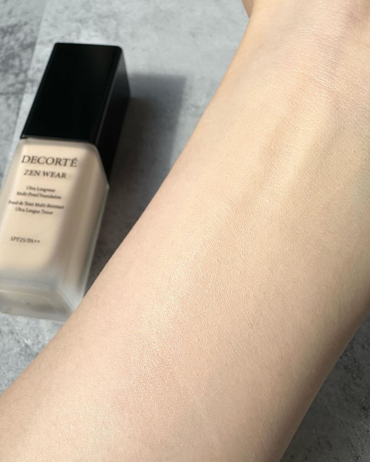 ゼン ウェア フルイド/DECORTÉ/リキッドファンデーションを使ったクチコミ(3枚目)