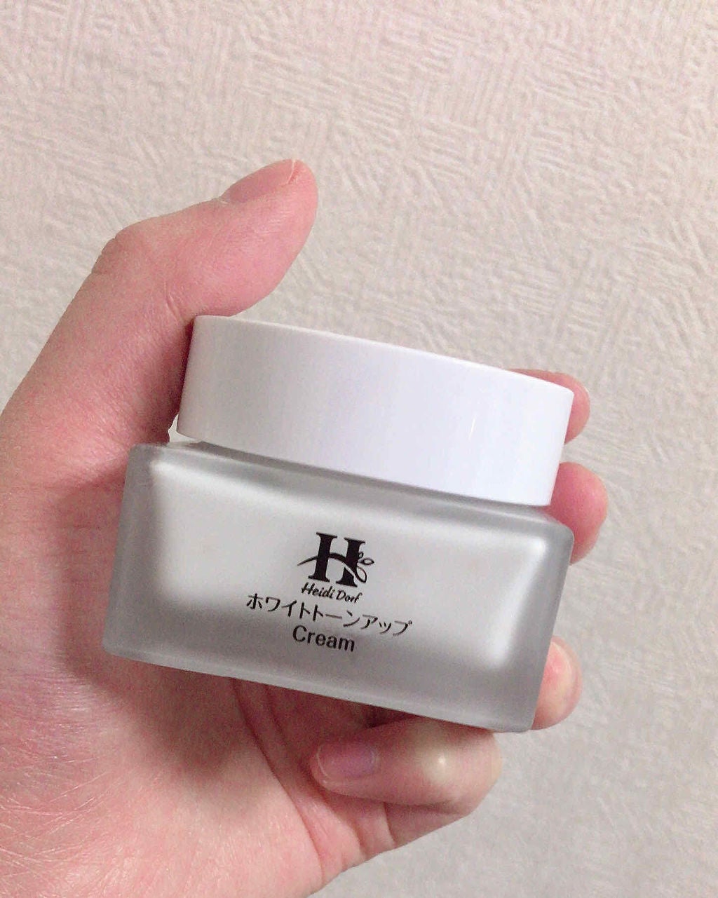 ミルキーホワイト クリーム/ハイジドルフ/化粧下地を使ったクチコミ(1枚目)