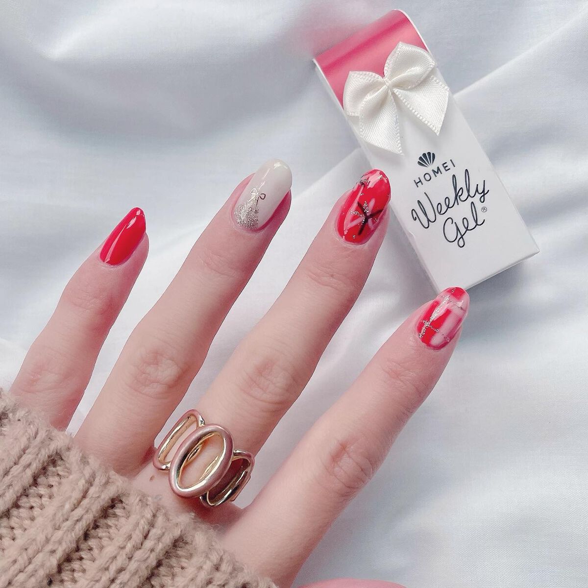 ウィークリージェル/HOMEI/ジェルネイルを使ったクチコミ（2枚目）