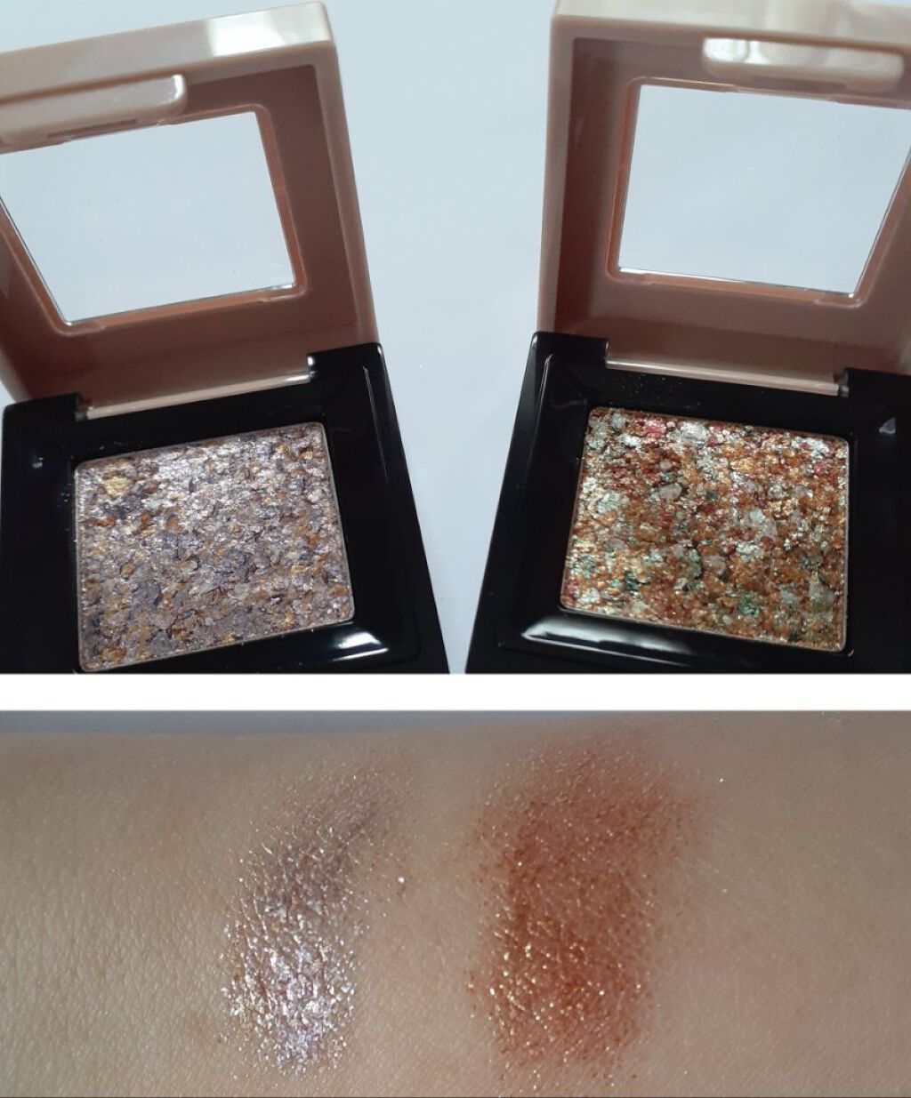 リシェ オーロラグリッター アイズ/Visée/ジェル・クリームアイシャドウを使ったクチコミ(2枚目)