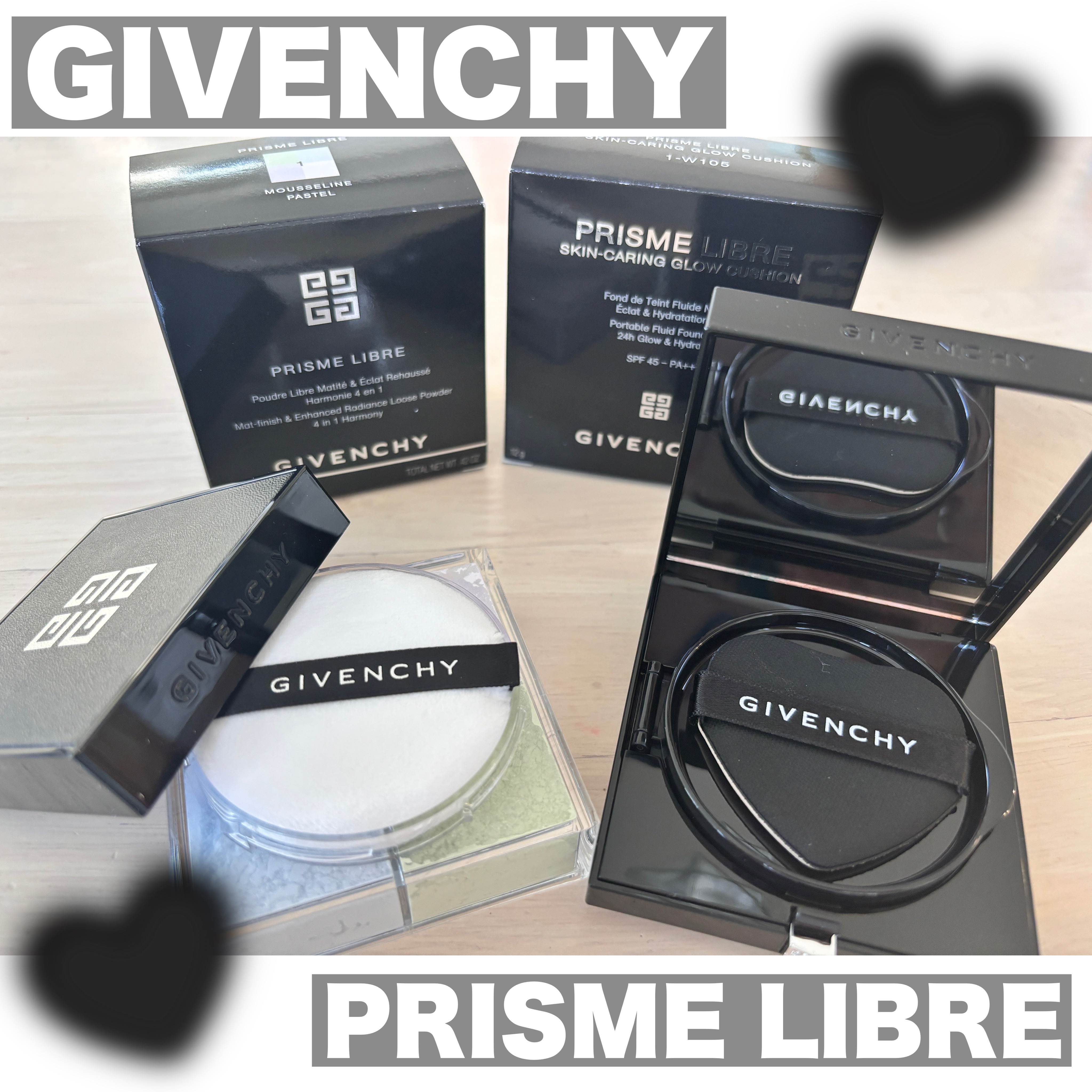 プリズム・リーブル・スキンケアリング・グロウ・クッション/GIVENCHY/クッションファンデーションを使ったクチコミ（1枚目）