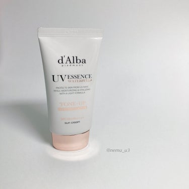 ✔︎ d’Alba｜ウォーターフルトーンアップサンクリーム

□SPF50＋PA＋＋＋＋
□素肌のような自然なトーンアップ

みずみずしく伸びの良いテクスチャでまるで乳液を使っているようでとても使い心地