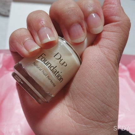 ディーアップファンデーション/D-UP/ネイルベースコートを使ったクチコミ(4枚目)