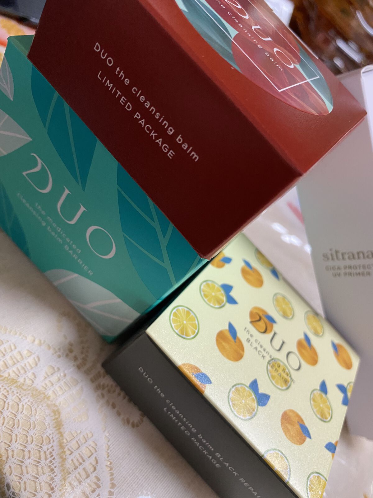 デュオ ザ 薬用クレンジングバーム バリア【医薬部外品】 ハーフサイズ(限定デザイン)/DUO/クレンジングバームを使ったクチコミ（1枚目）