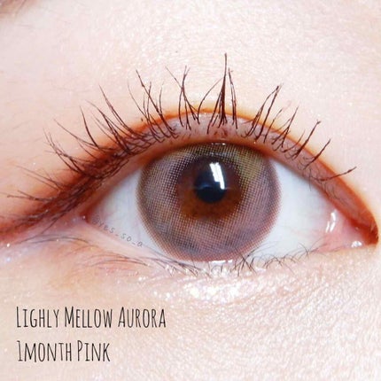THEPIEL Lighly Mellow Aurora 1monthのクチコミ「 #カラコンレポ
#THEPIEL @the_piel 
#LighlyMellowA.....」(1枚目)
