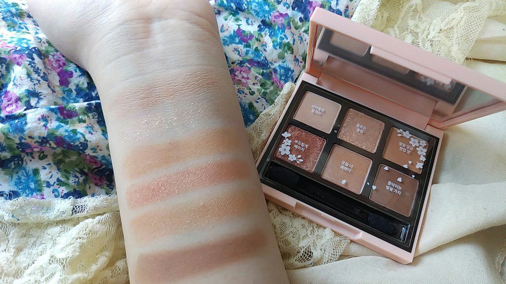 ハート プレイカラーアイズ ドライブロッサム/ETUDE/アイシャドウパレットを使ったクチコミ（2枚目）