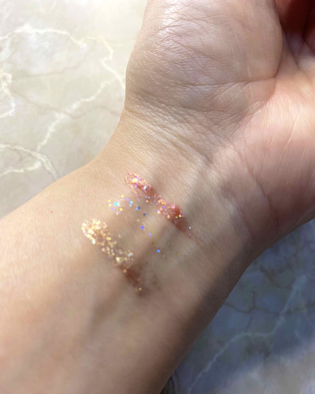 グリッターライナー/b idol/グリッターを使ったクチコミ（2枚目）