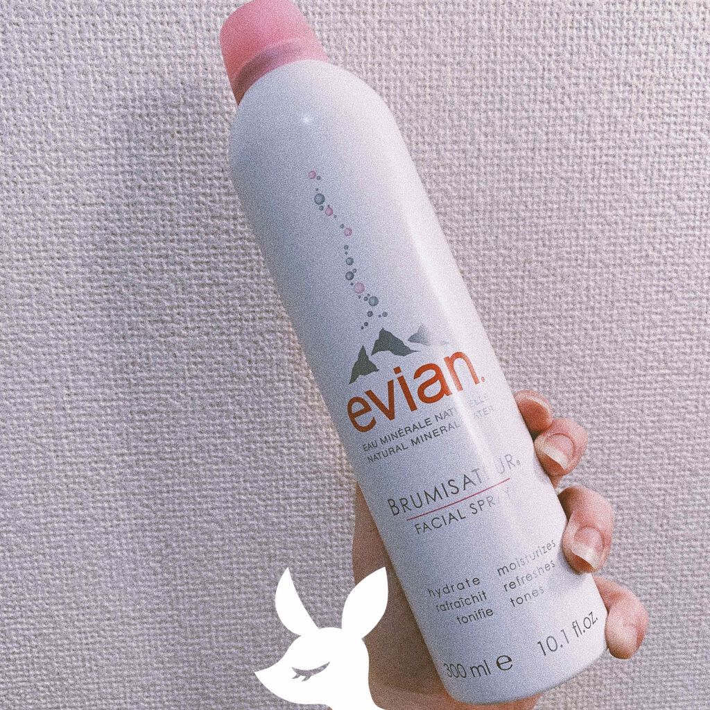 フェイシャルスプレー/エビアン/ミスト状化粧水を使ったクチコミ(1枚目)