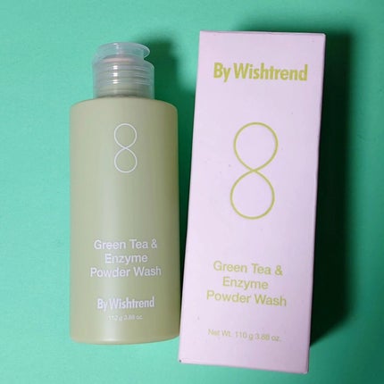 グリーンティー&エンザイムパウダーウォッシュ/By Wishtrend/洗顔パウダーを使ったクチコミ(1枚目)