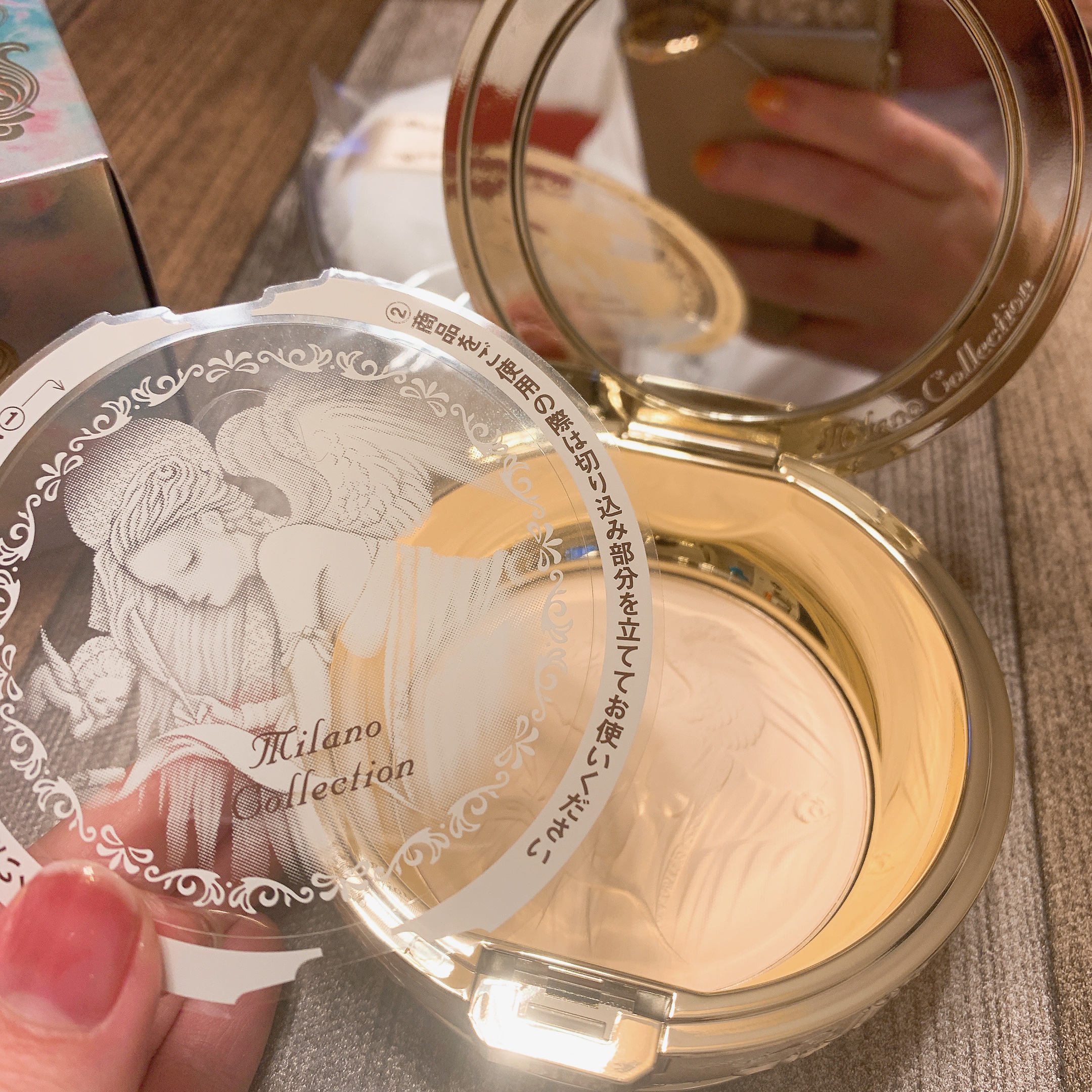 フェースアップパウダー２０２４ 24g/ミラノコレクション/プレストパウダーを使ったクチコミ（2枚目）
