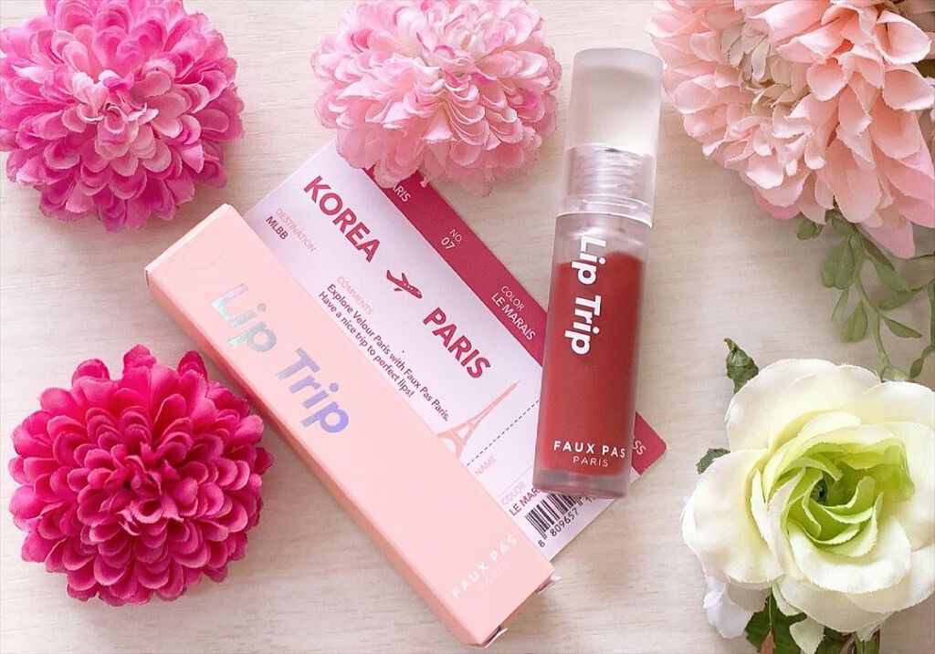 リップトリップベロアパリ/FAUX PAS PARIS/口紅を使ったクチコミ(1枚目)