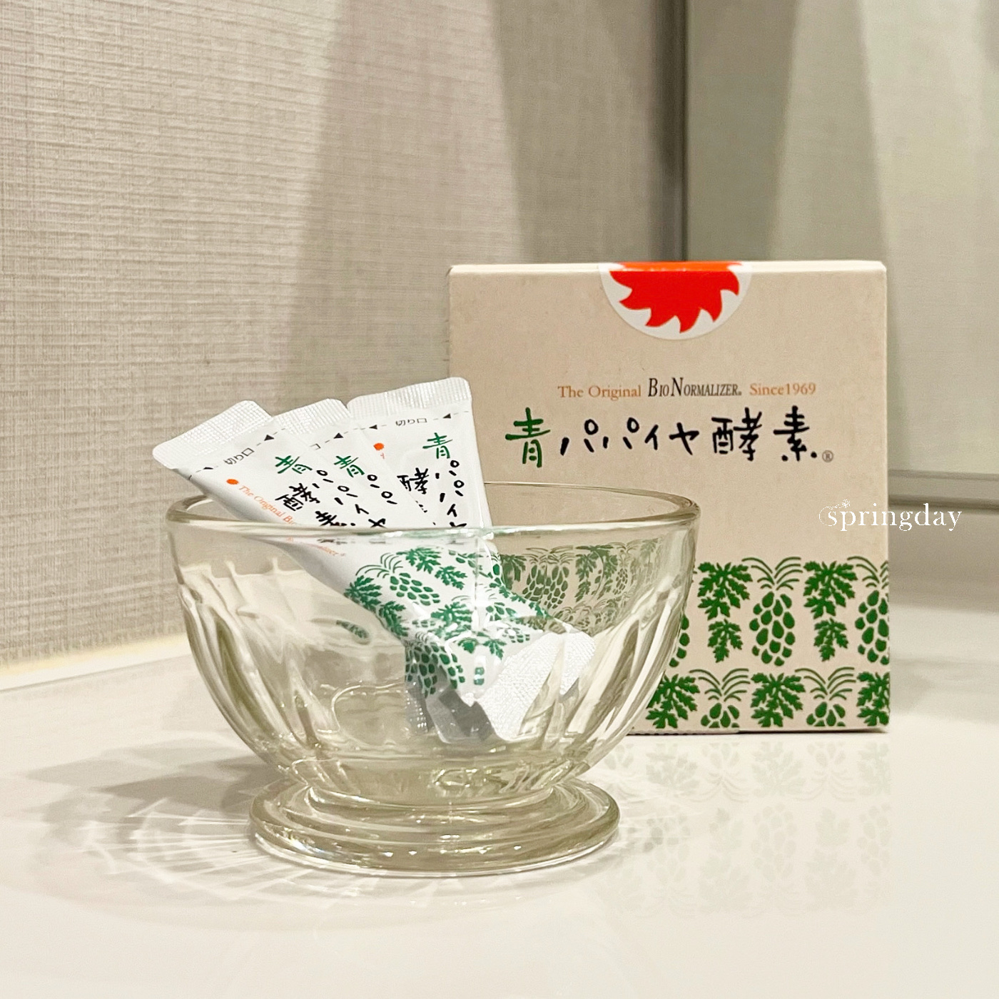 青パパイヤ酵素/コスメキッチン/健康サプリメントを使ったクチコミ（1枚目）