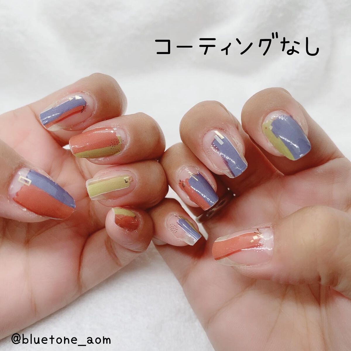 ジェルネイルシール/キャンドゥ/ネイルシールを使ったクチコミ(2枚目)