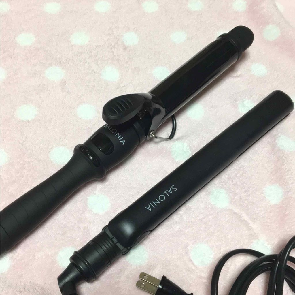 セラミックカール ヘアアイロン/SALONIA/カールアイロンを使ったクチコミ（1枚目）