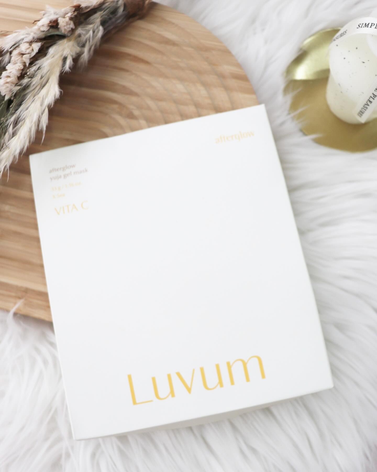 ラビューム アフターグロウ ゆずゲルマスク/Luvum/シートマスク・パックを使ったクチコミ（1枚目）