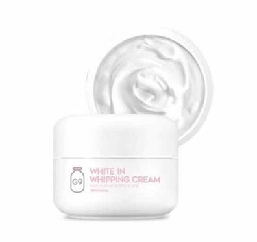 WHITE WHIPPING CREAM(ウユクリーム)/G9SKIN/化粧下地を使ったクチコミ（1枚目）