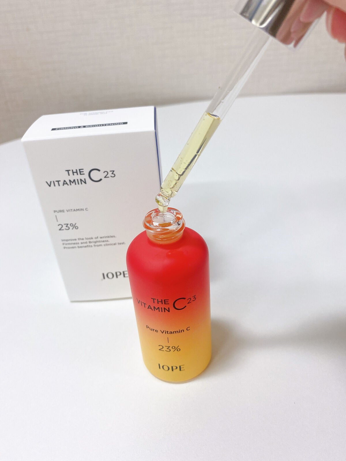 ザビタミンC23/IOPE/美容液を使ったクチコミ(3枚目)