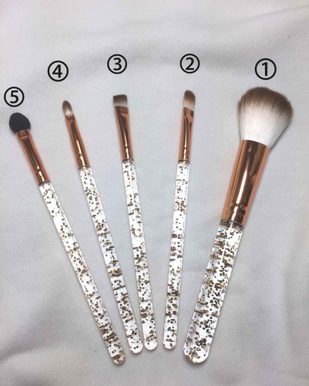 メイクブラシセット/3COINS/メイクブラシを使ったクチコミ(3枚目)