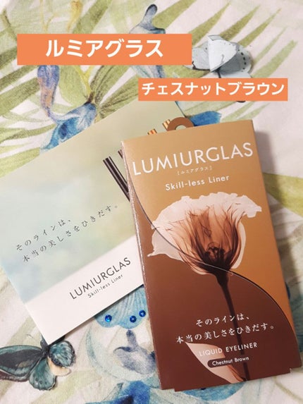 スキルレスライナー/LUMIURGLAS/リキッドアイライナーを使ったクチコミ(1枚目)