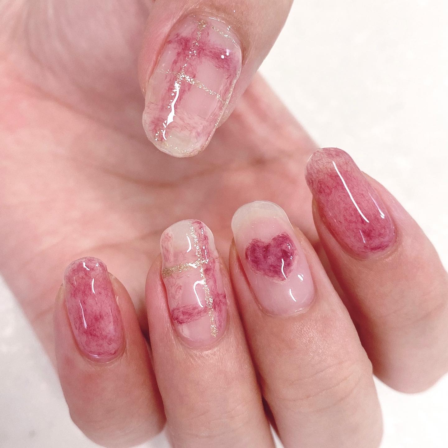 BRG ジェルネイル/DAISO/ジェルネイルを使ったクチコミ（2枚目）