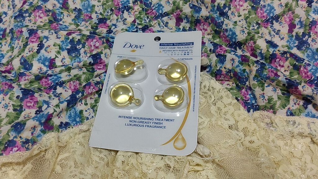 シャイニーゴールドヘアオイル/ダヴ/ヘアオイルを使ったクチコミ(1枚目)
