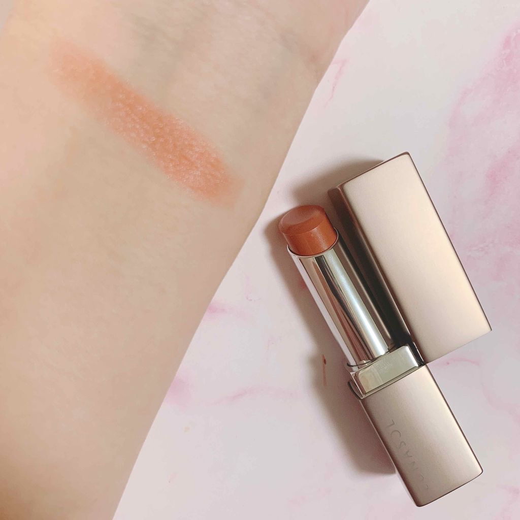 エアリーグロウ リップス/LUNASOL/口紅を使ったクチコミ（1枚目）