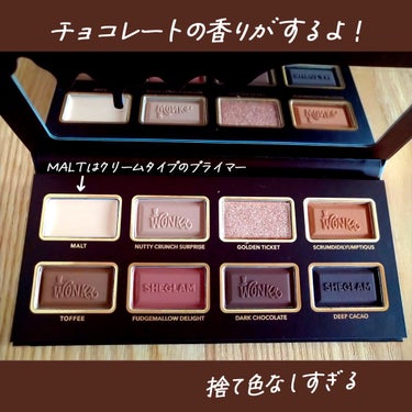 WONKA BAR EYESHADOW PALETTE/SHEGLAM/アイシャドウパレットを使ったクチコミ（3枚目）