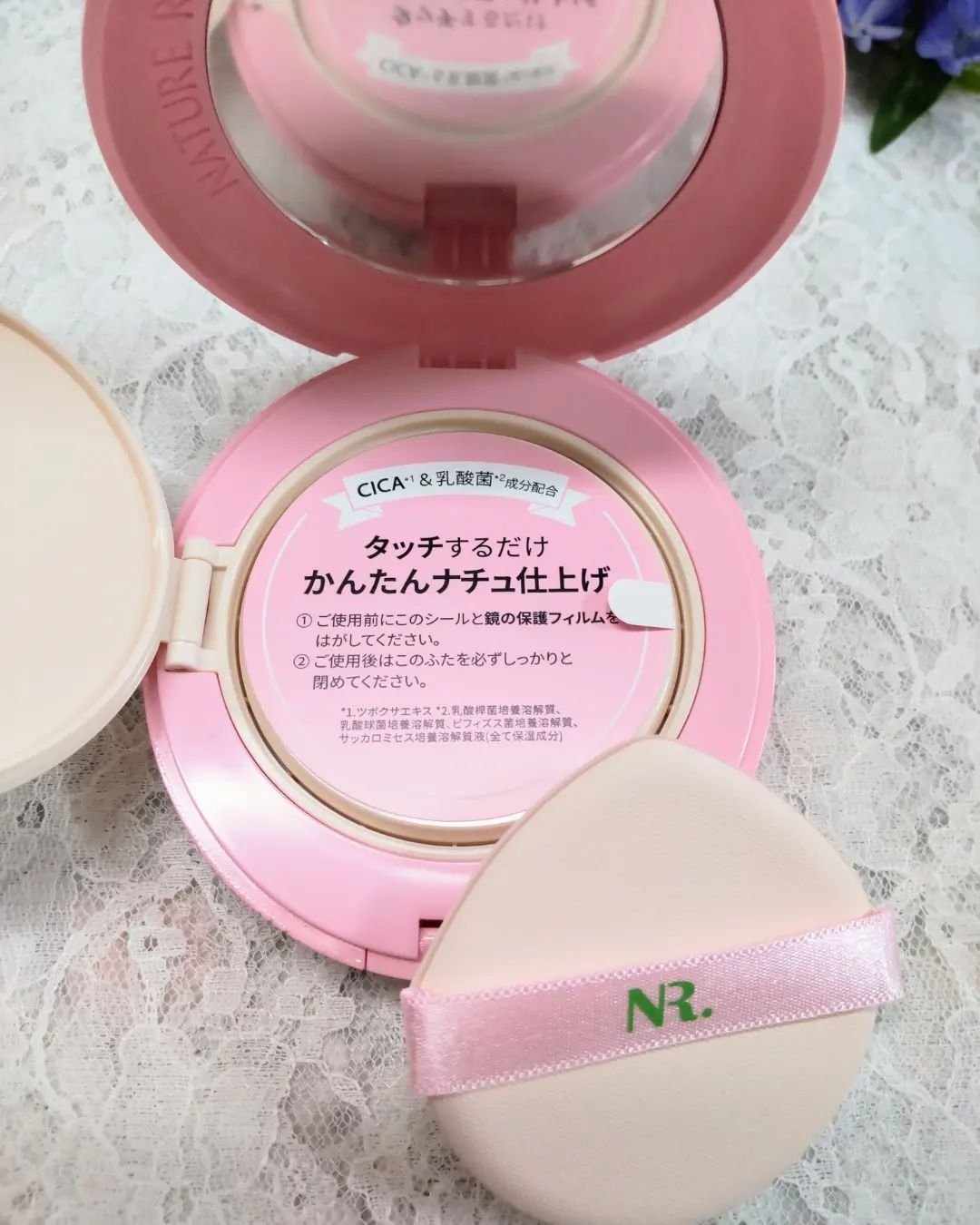 PROBIOエッセンスクッション/ネイチャーリパブリック/クッションファンデーションを使ったクチコミ（2枚目）