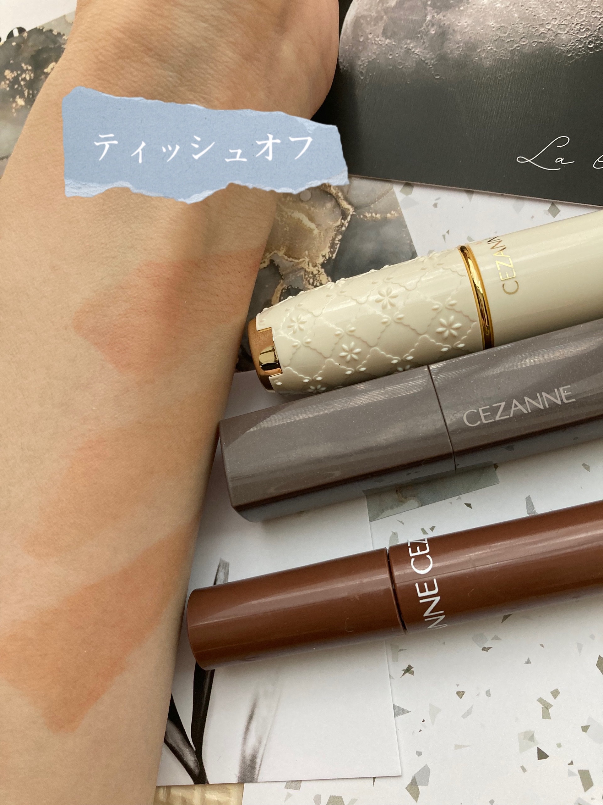 ラスティング リップカラーN/CEZANNE/口紅を使ったクチコミ（3枚目）