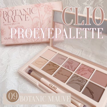 プロ アイ パレット 09 BOTANIC MAUVE(AD)/CLIO/アイシャドウパレットを使ったクチコミ（1枚目）