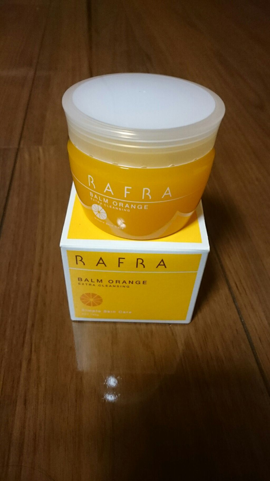 バームオレンジ/RAFRA/クレンジングバームを使ったクチコミ（2枚目）