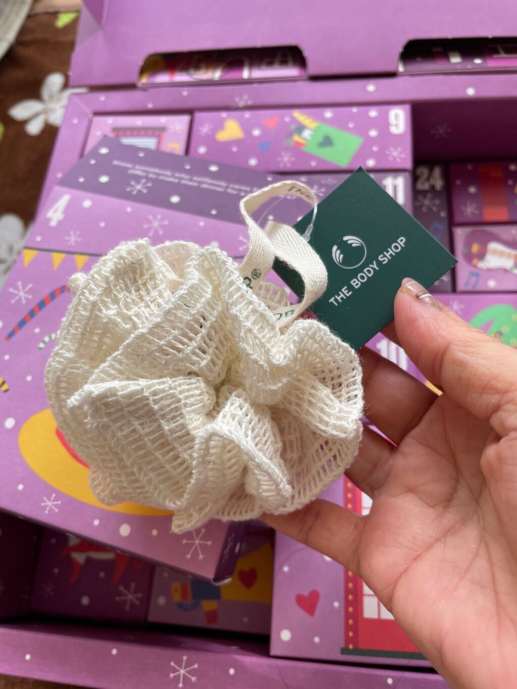 ウルトラファインバスリリー/THE BODY SHOP/バスグッズを使ったクチコミ(3枚目)