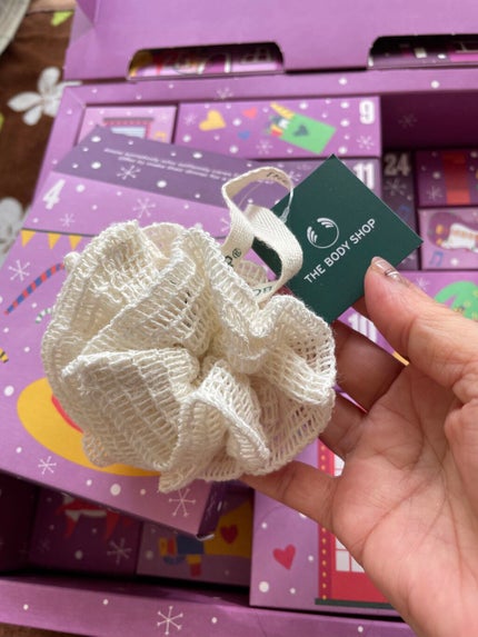 ウルトラファインバスリリー/THE BODY SHOP/バスグッズを使ったクチコミ(3枚目)