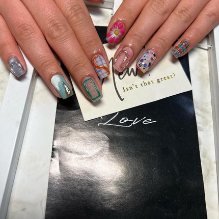 cst on LIPS 「#セレクト#個性派ネイル#詰め込み💅#ネイル好きな人と繋がりた..」(2枚目)