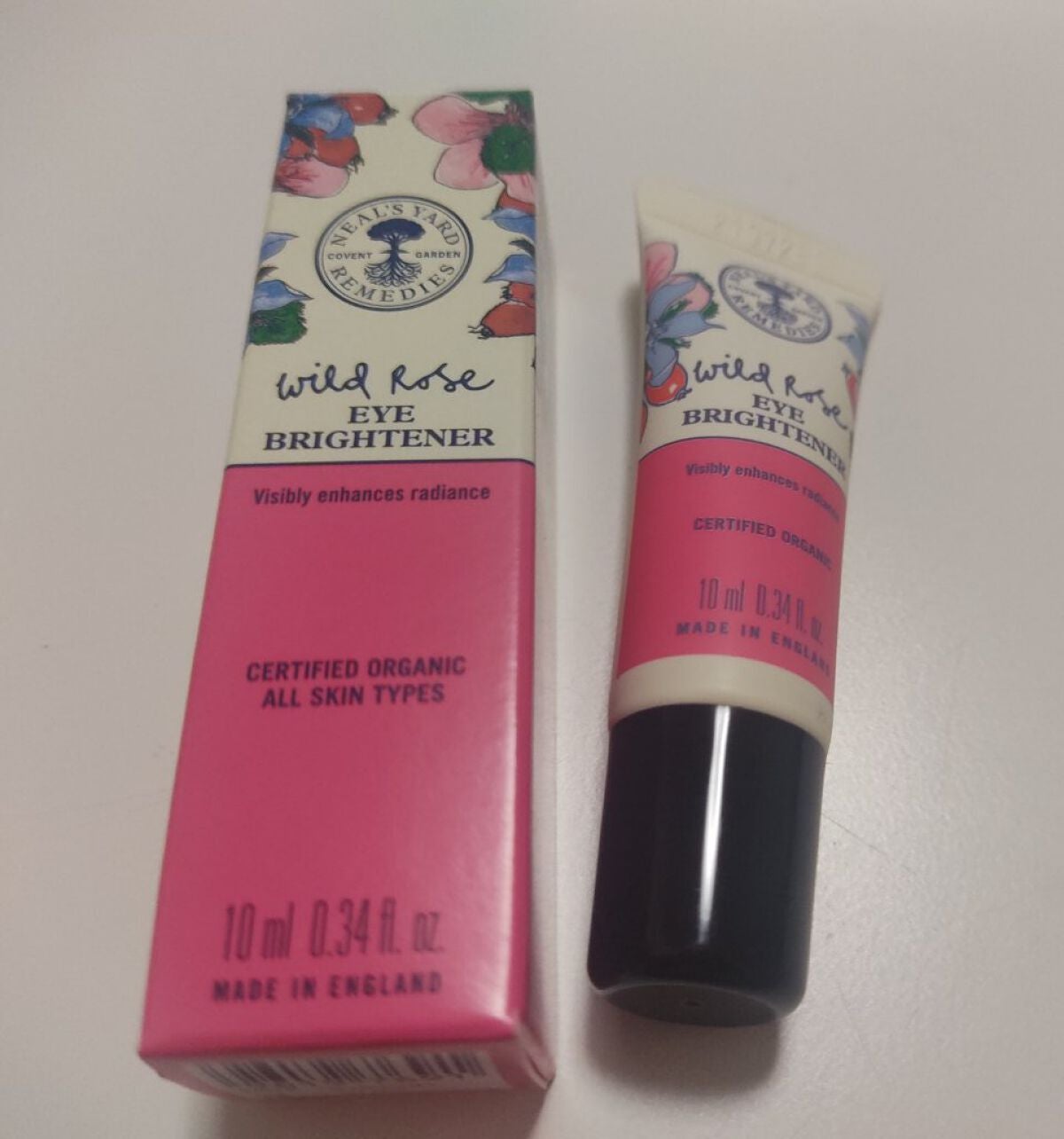 ワイルドローズアイブライトナー/ニールズヤード レメディーズ/アイケア・アイクリームを使ったクチコミ(2枚目)