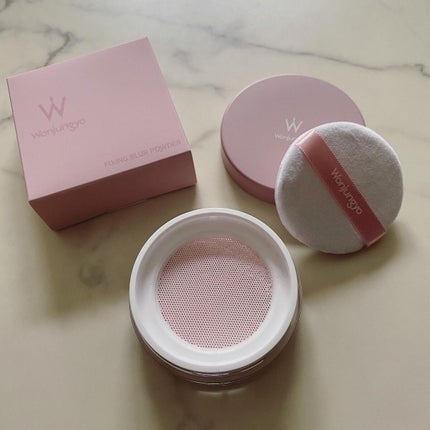 ウォンジョンヨ フィクシングブラーパウダー N/Wonjungyo/ルースパウダーを使ったクチコミ(2枚目)