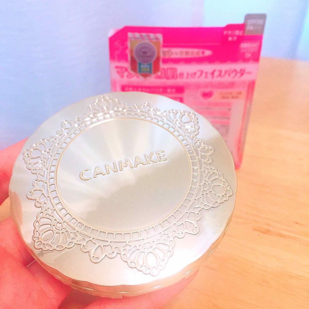 【旧品】マシュマロフィニッシュパウダー MO マットオークル/キャンメイク/プレストパウダーを使ったクチコミ（1枚目）