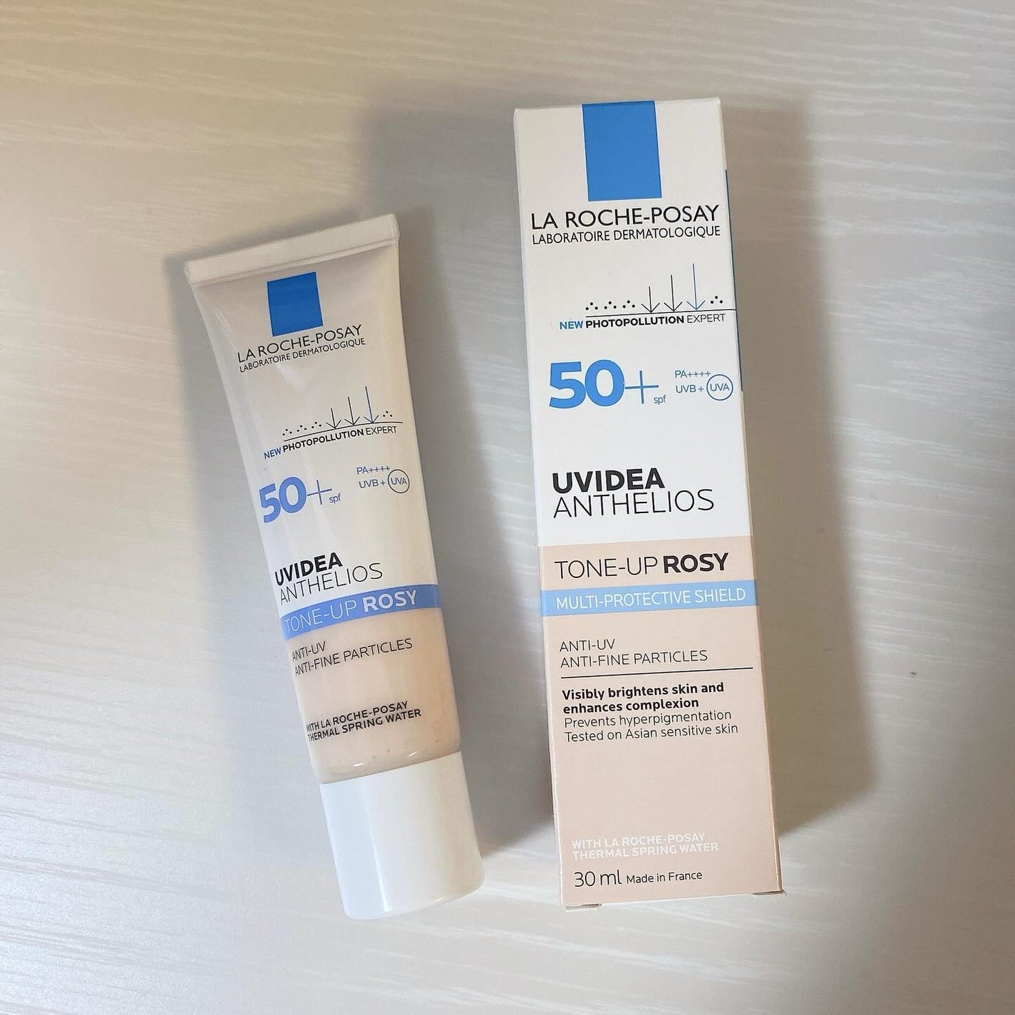 UVイデア XL プロテクショントーンアップ ローズ/ラ ロッシュ ポゼ/日焼け止めクリームを使ったクチコミ(1枚目)