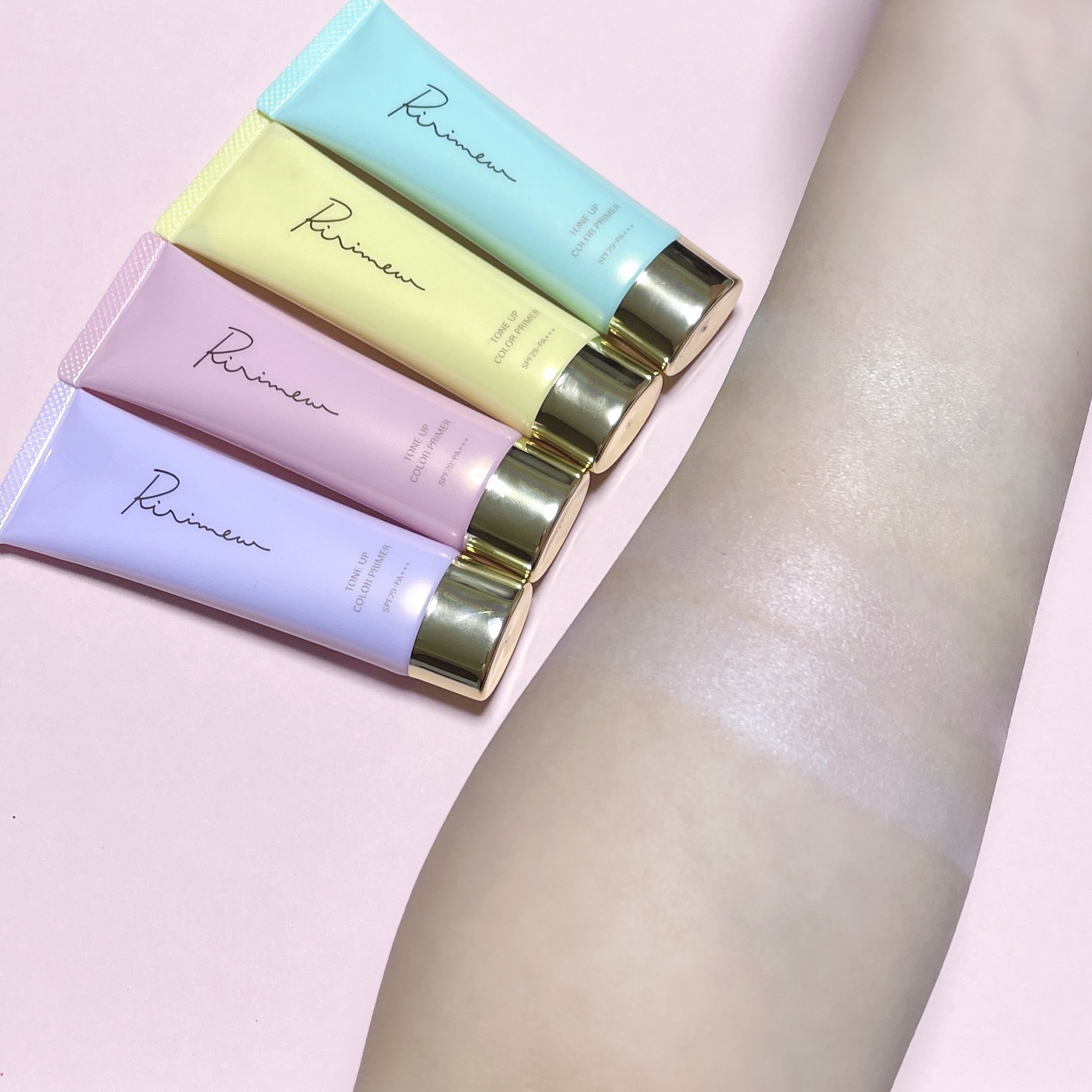 トーンアップカラープライマー /Ririmew/化粧下地を使ったクチコミ（3枚目）