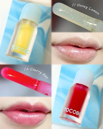 ジューシーベリープランピングリップオイル/TOCOBO/リップグロスを使ったクチコミ(4枚目)