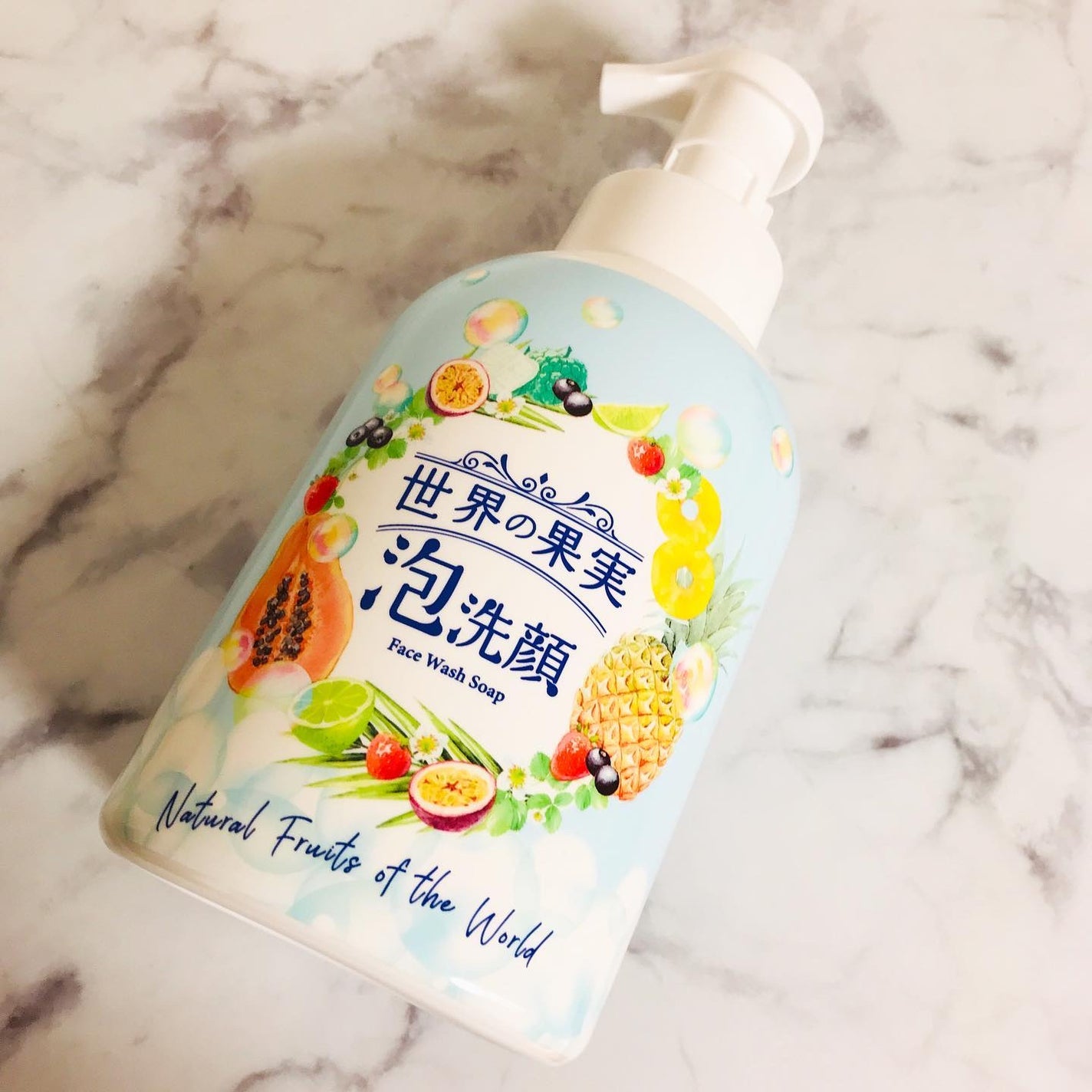 世界の果実 すっきり泡洗顔/世界の果実/泡洗顔を使ったクチコミ(1枚目)