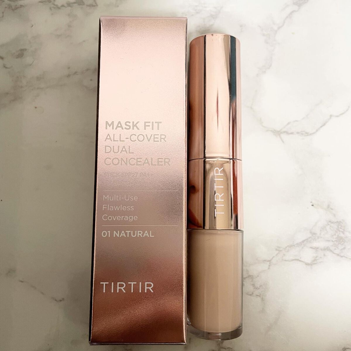 マスクフィットオールカバーデュアルコンシーラー/TIRTIR(ティルティル)/コンシーラーを使ったクチコミ（2枚目）