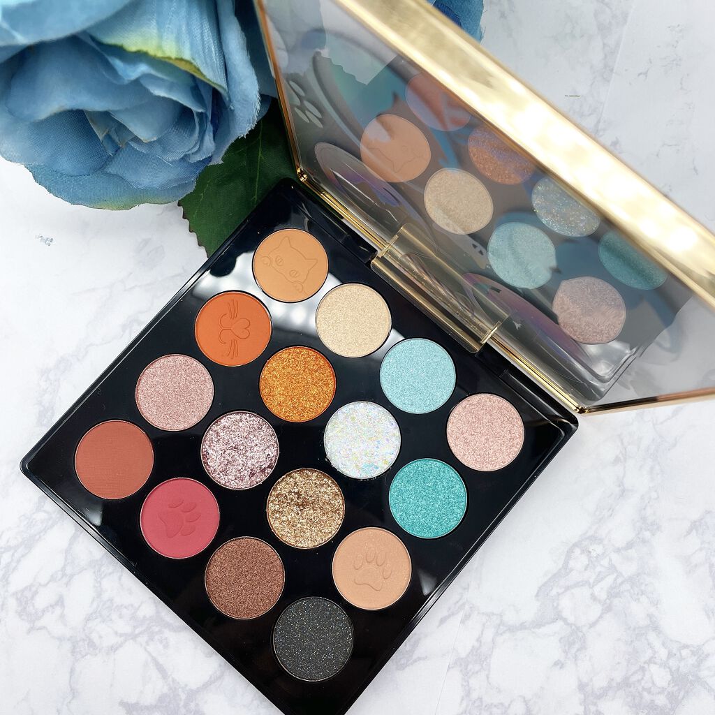 イメージ「マヤ」 アイシャドウパレット/ZEESEA/アイシャドウパレットを使ったクチコミ（2枚目）